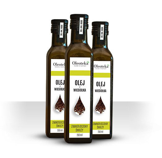 OLEJ z WIESIOŁKA ZIMNOTŁOCZONY 250ml